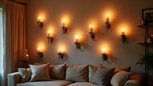 battery operated wall sconces