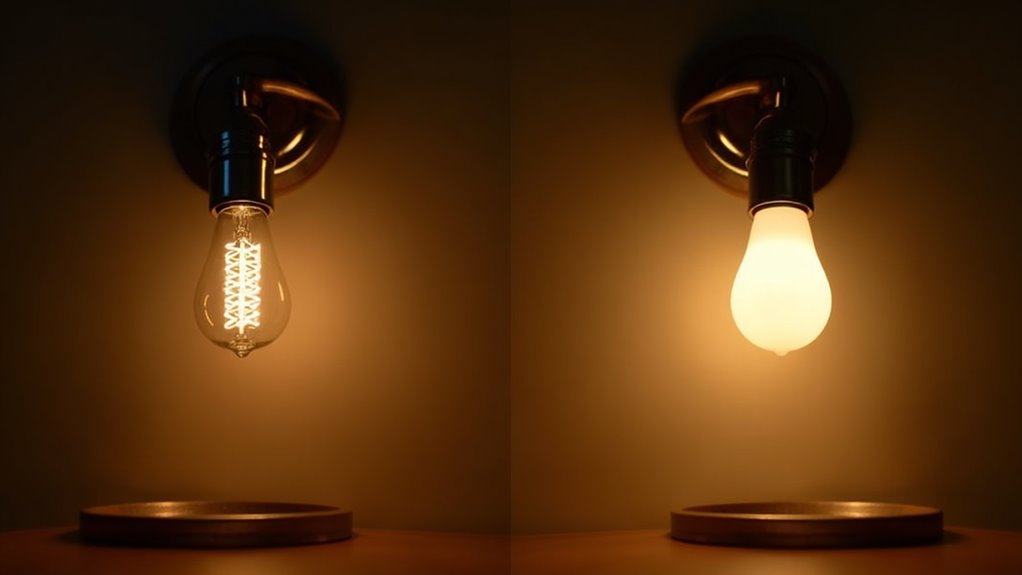 brightness comparison of bulbs