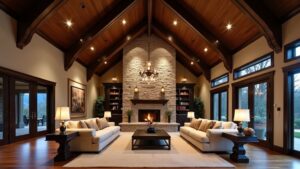 cathedral ceiling lighting tips