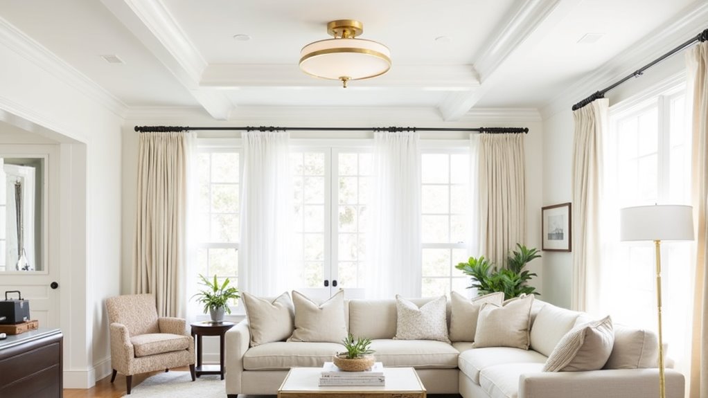 choose lighting fixture sizes