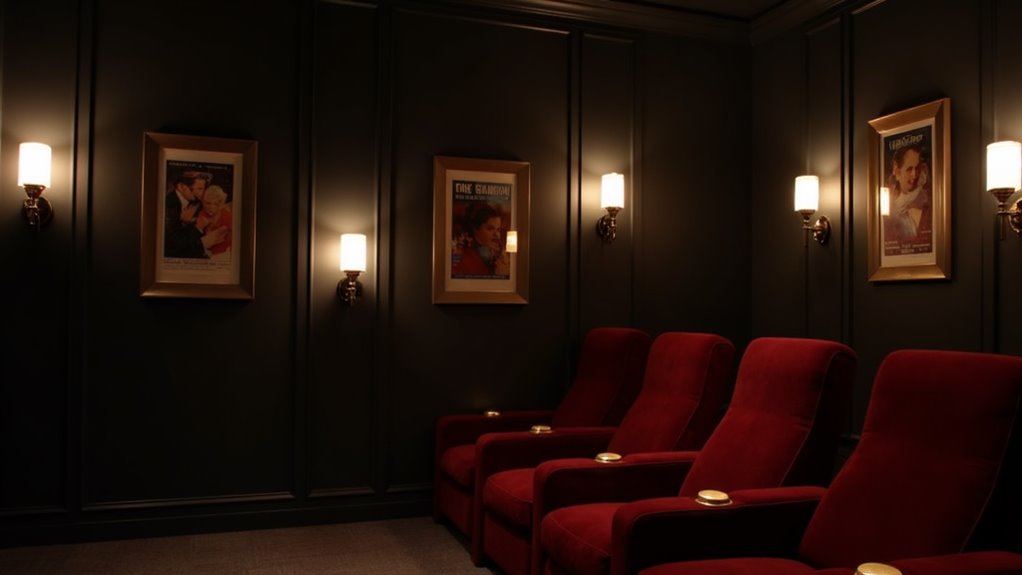 cinema style sconces enhance experience