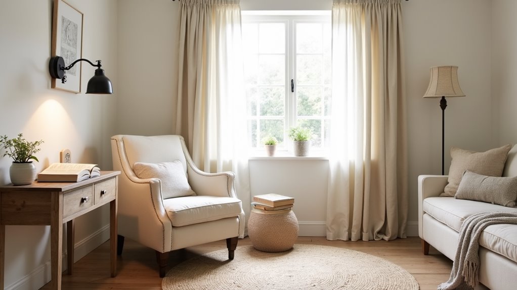 cozy corners with task lighting