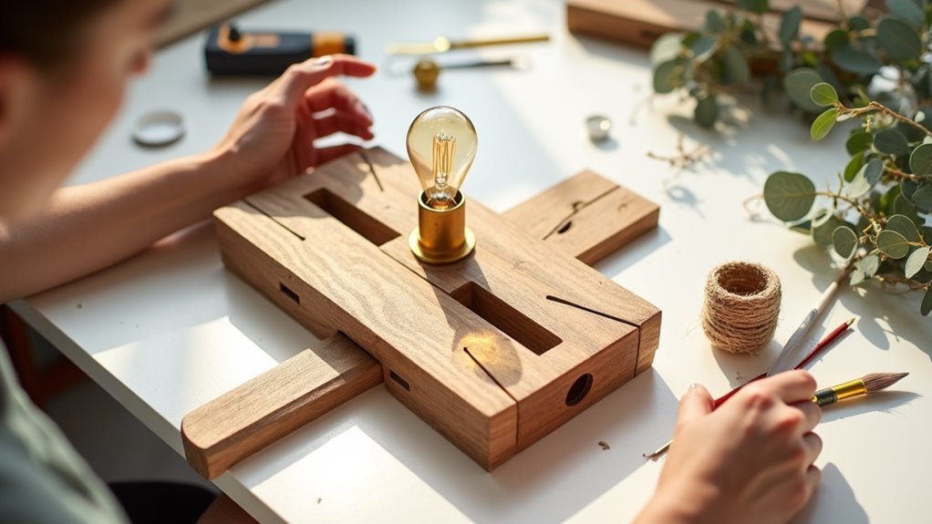 creative diy wall lighting