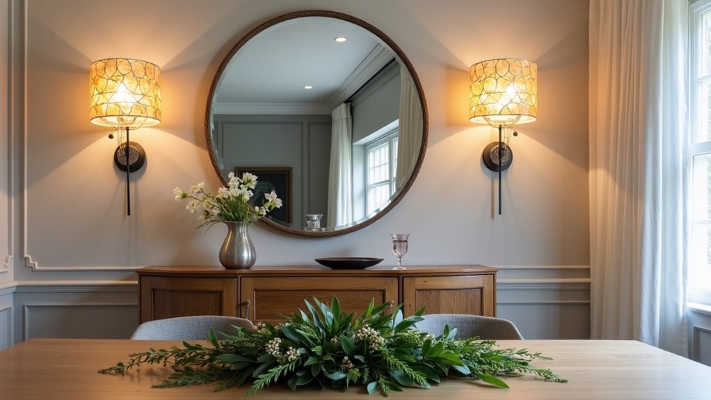 dining room wall sconces