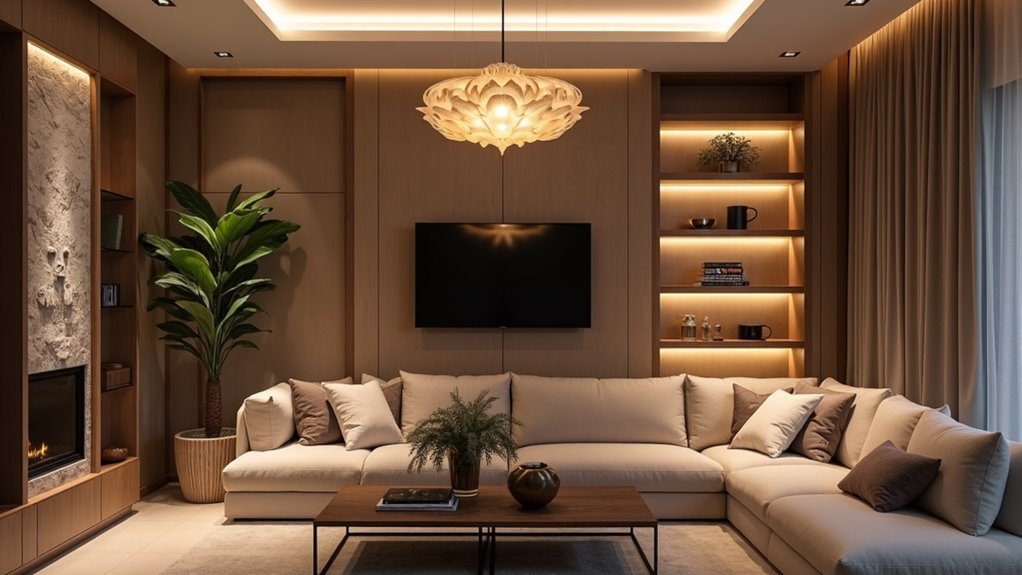 dynamic layered lighting design