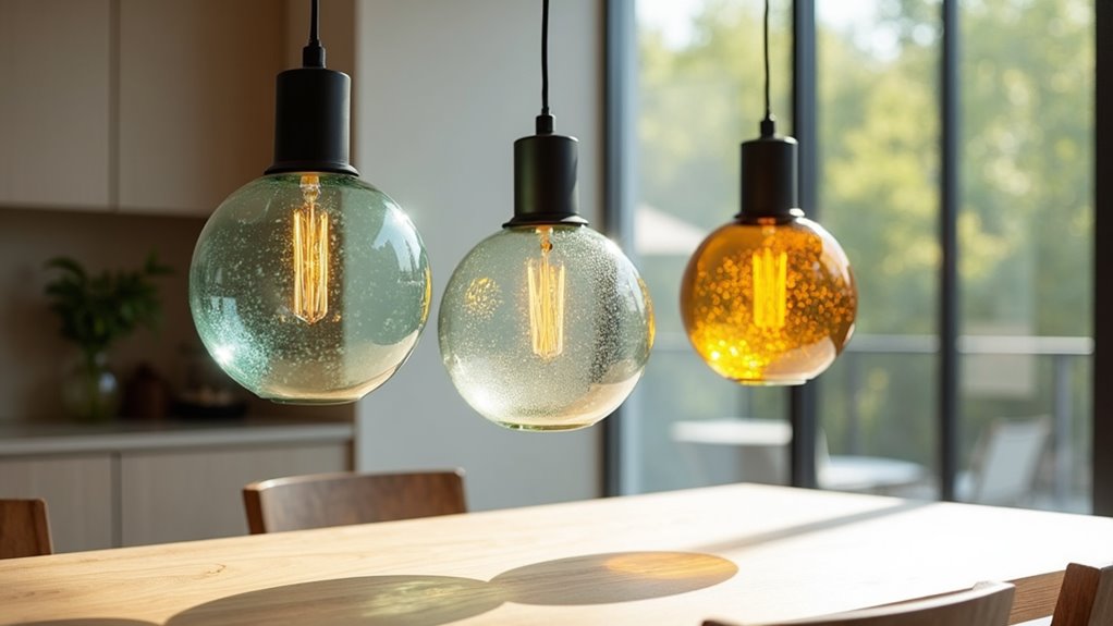 eco friendly handmade glass pendants