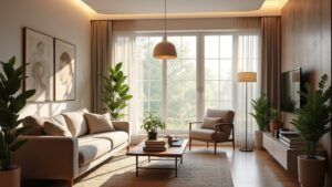 effective living room lighting