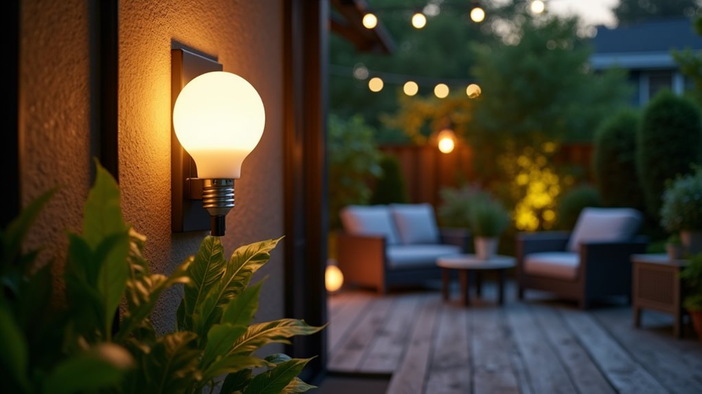 efficient dimmable outdoor lighting