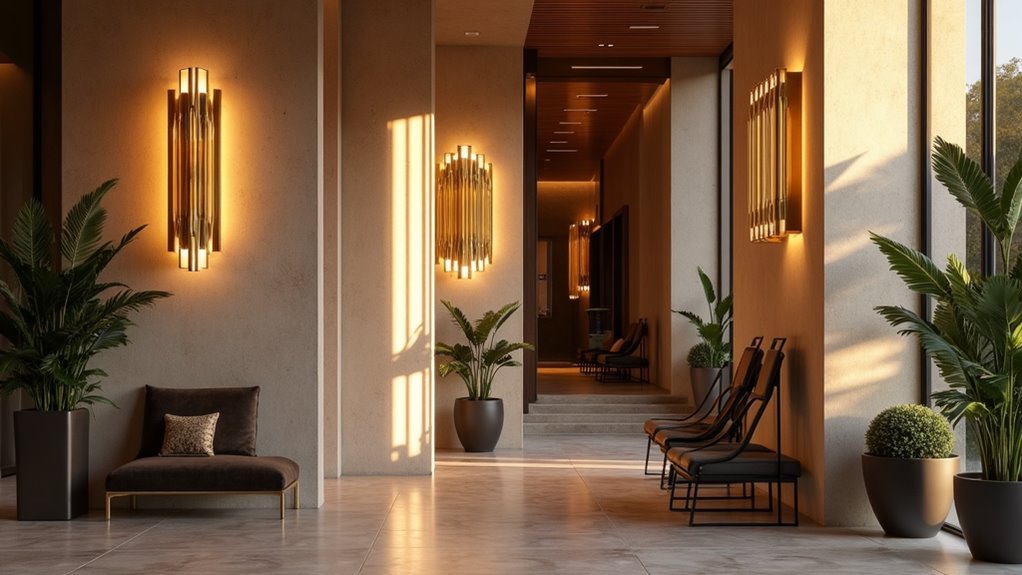 elegant alabaster wall sconce