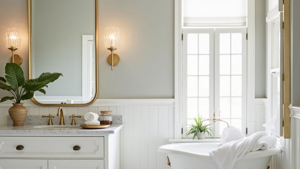 elegant functional bathroom lighting