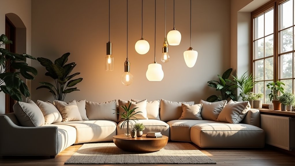 elegant pendant light combinations