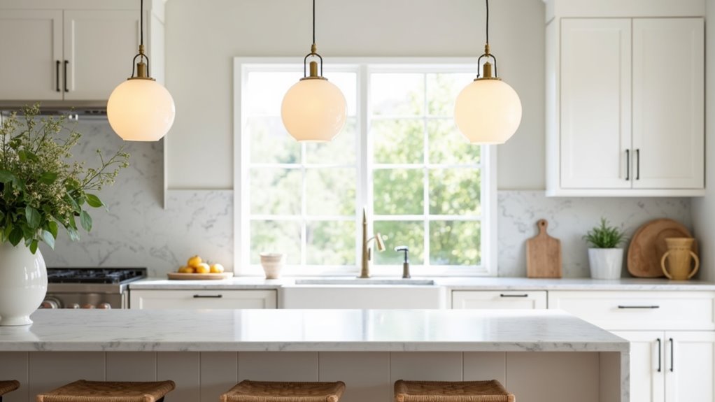 elegant versatile kitchen lighting