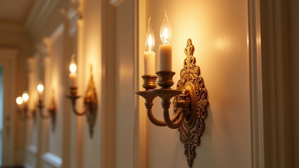 elegant vintage inspired sconces