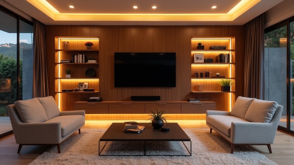enchanting led furniture illumination