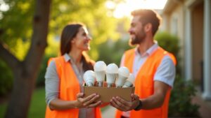 free energy efficient bulbs available