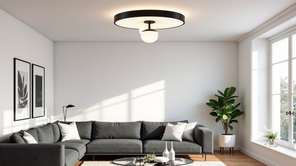 industrial modern ceiling light