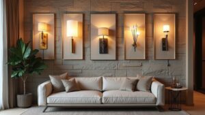 large decorative wall sconces