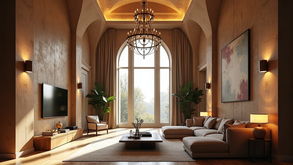 layered lighting enhances functionality