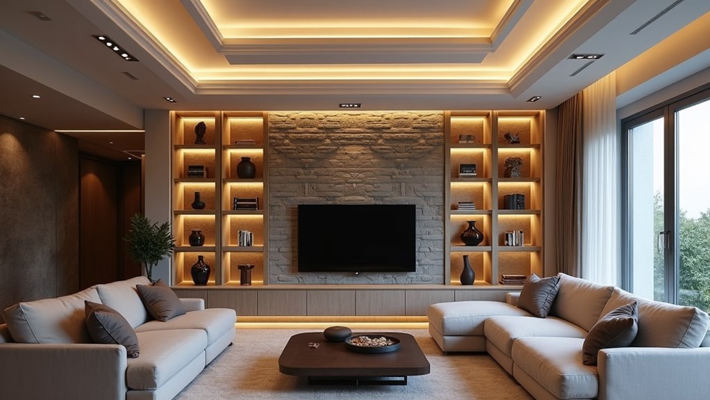 led strip lighting features