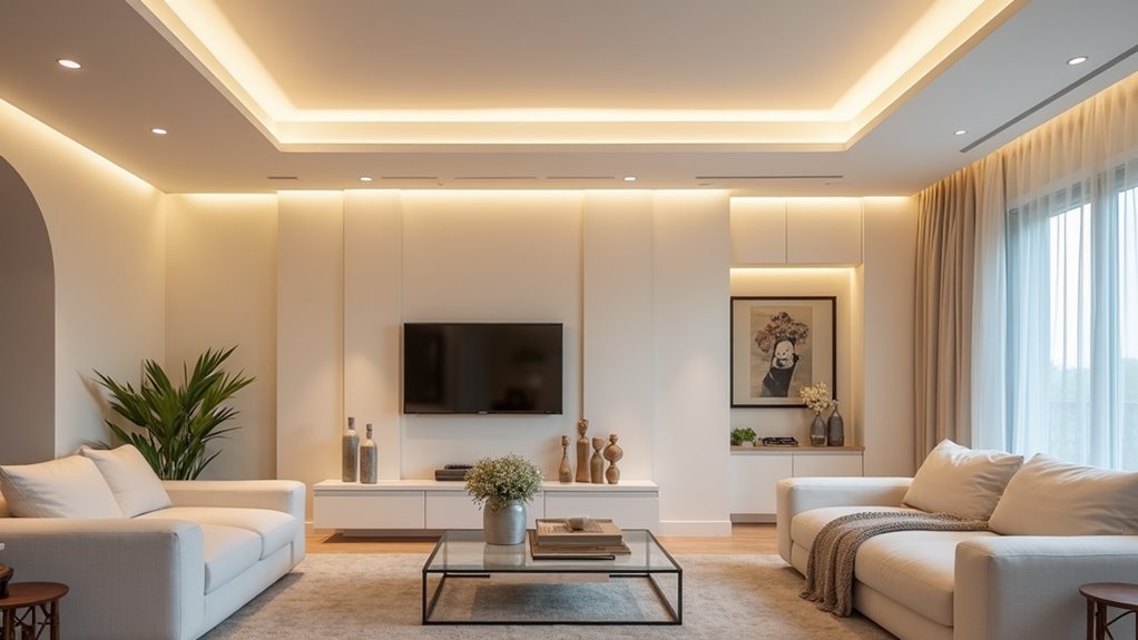 matte white enhances illumination