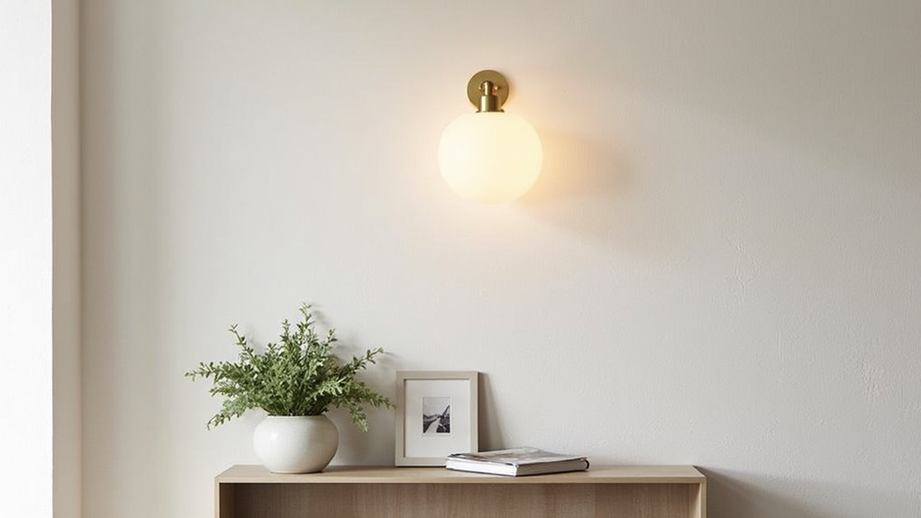 modern elegant wall sconce