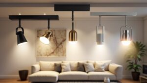 modern living room lighting