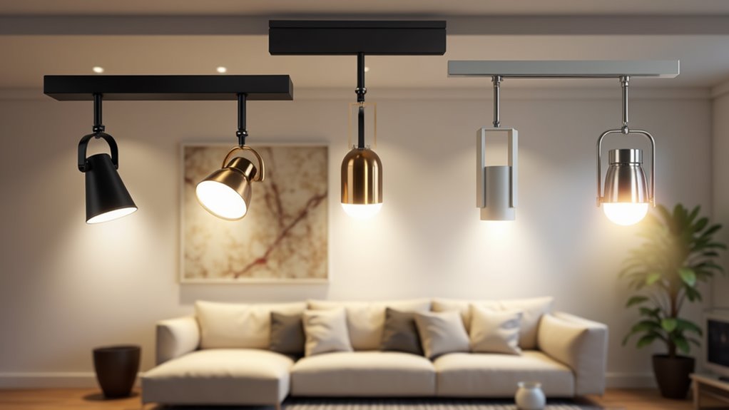 modern living room lighting