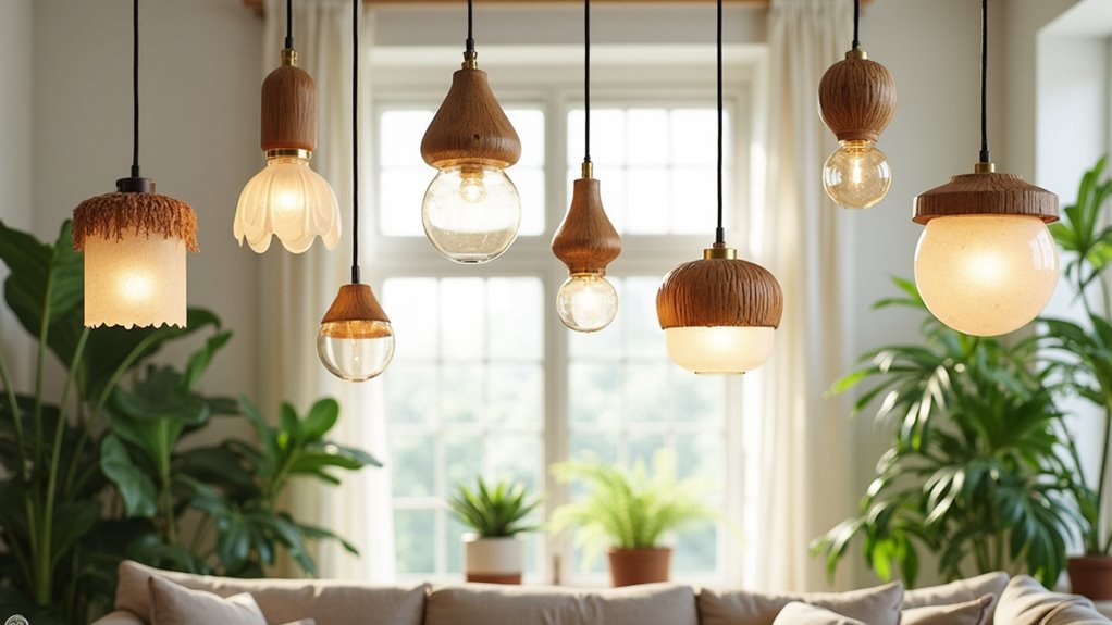 nature inspired pendant lighting designs