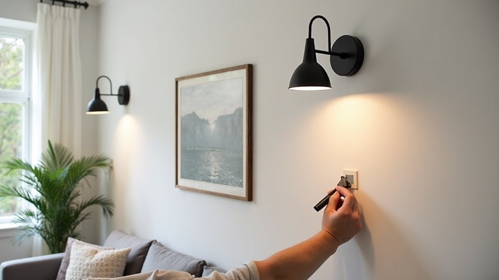 optimal sconce placement guidelines