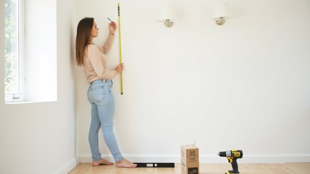 optimal wall sconce placement