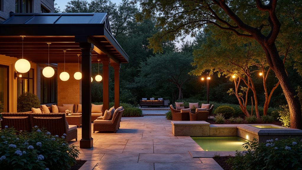outdoor lighting placement tips
