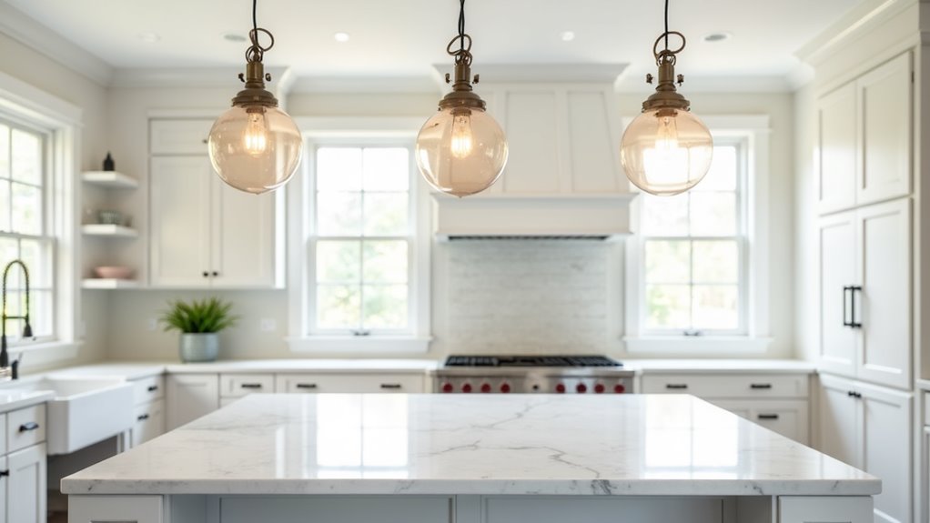 pendant diameter kitchen guide