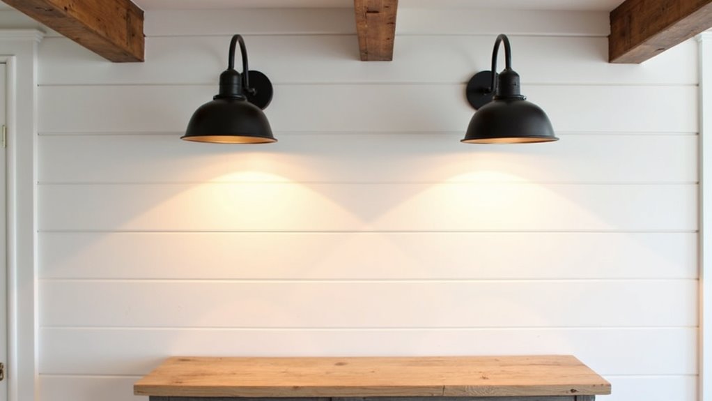 rustic barn light fixtures