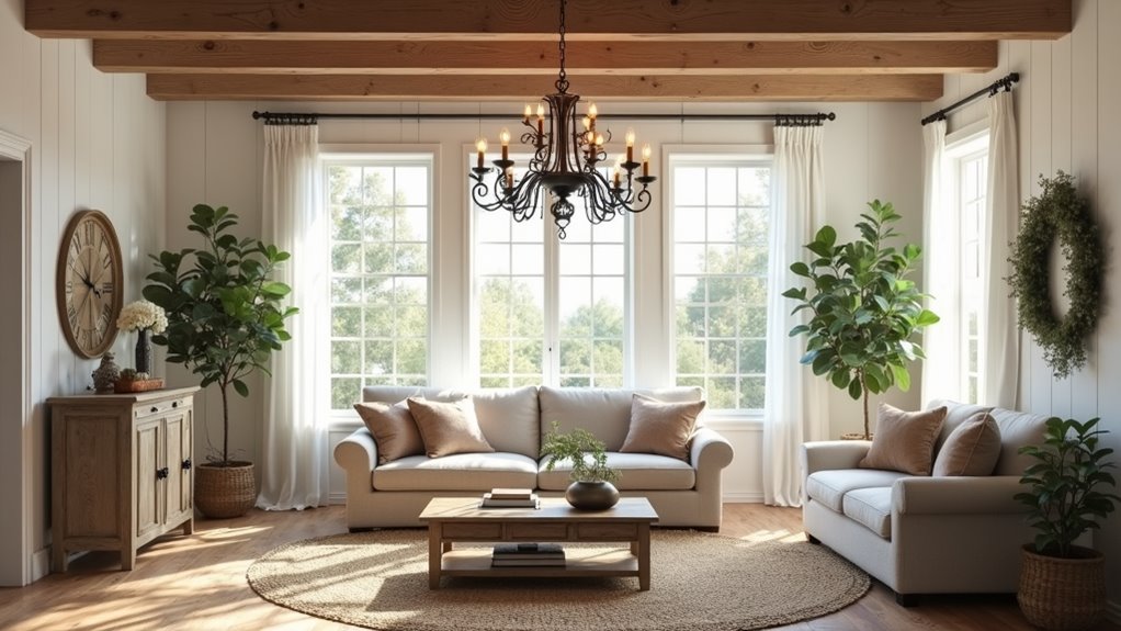 rustic charm in lighting