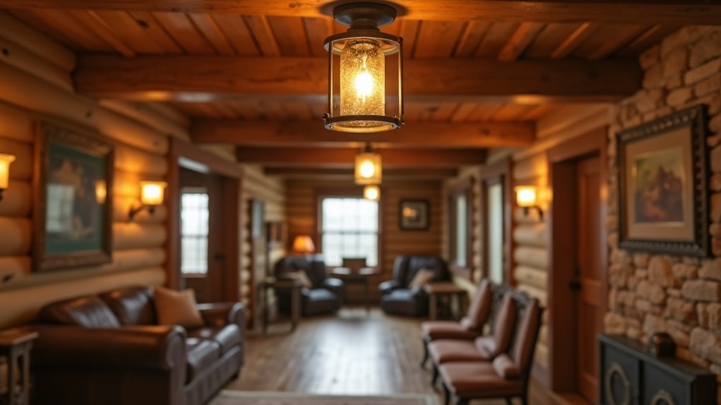 rustic distressed lighting fixtures