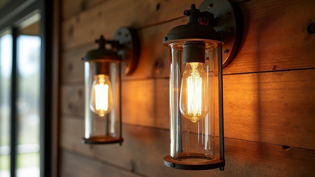 rustic industrial lighting d cor