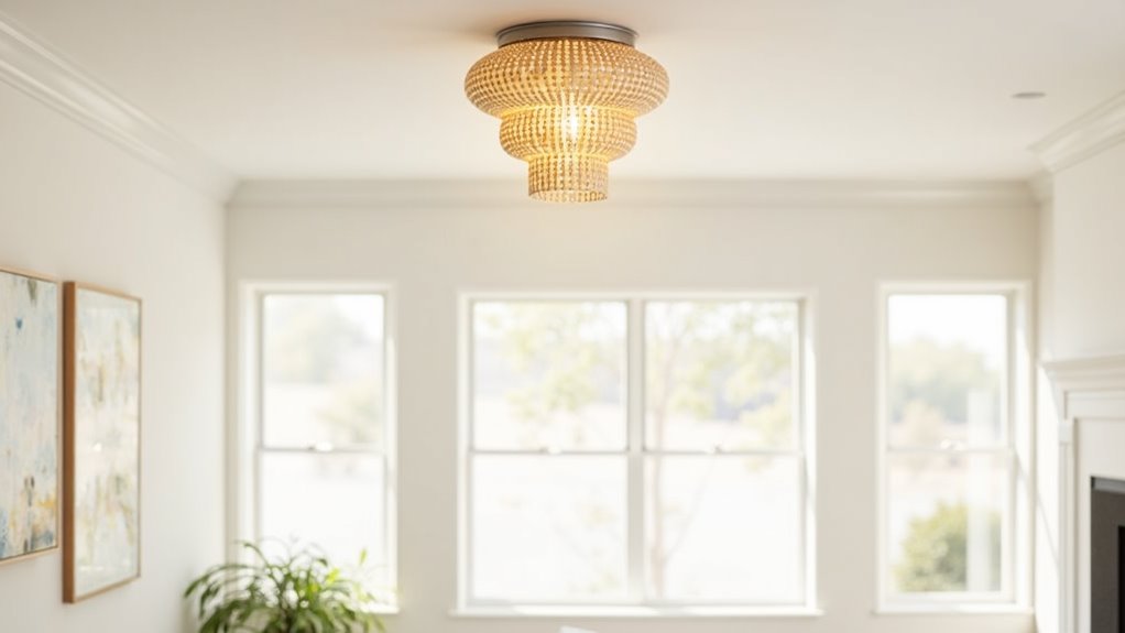rustic modern wood lighting