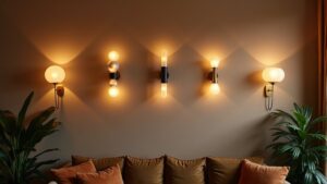 sconces for living room decor