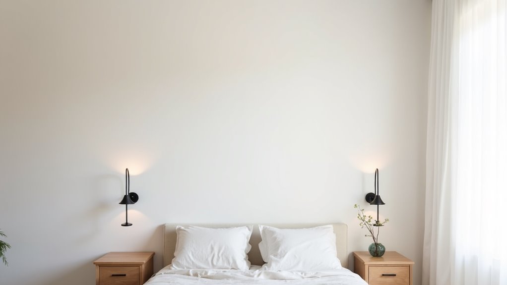 sleek minimalist sconces enhance spaces