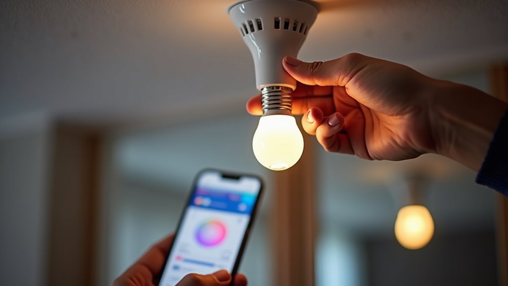smart bulb setup steps