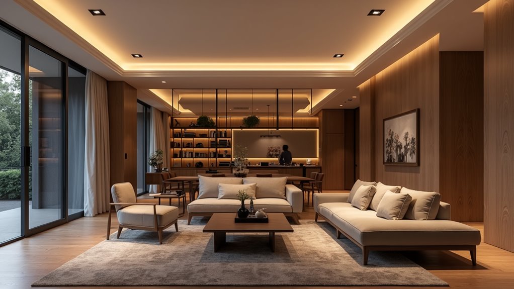 strategic cove lighting placement