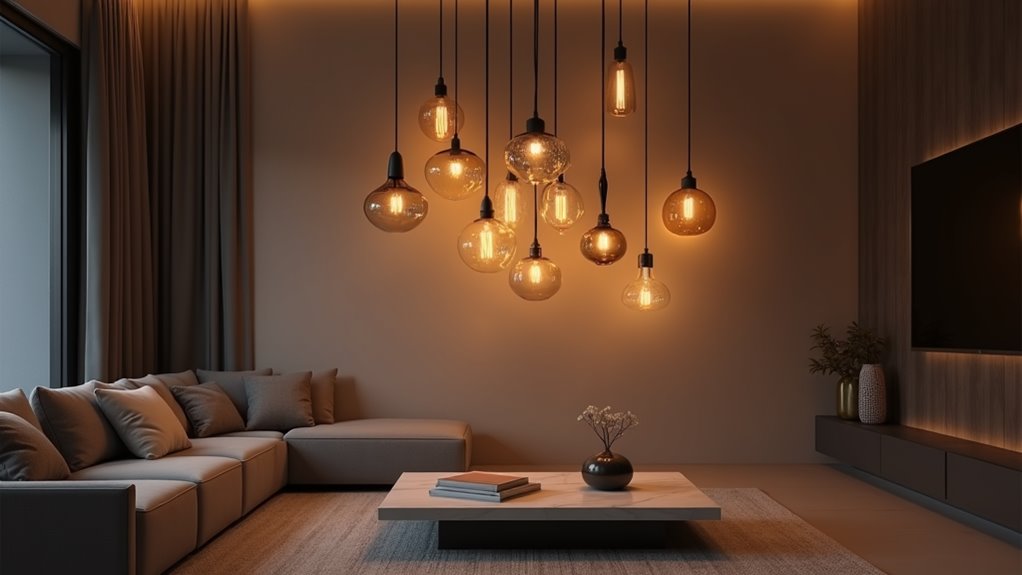 striking multi light pendant designs