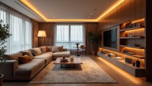 stunning living room lighting