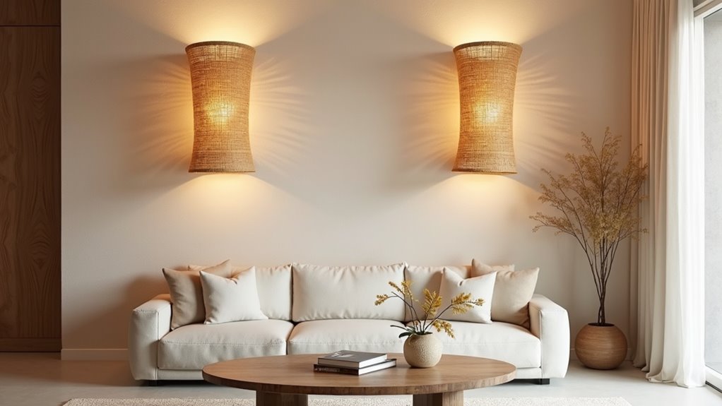 stylish ambient lighting sconces
