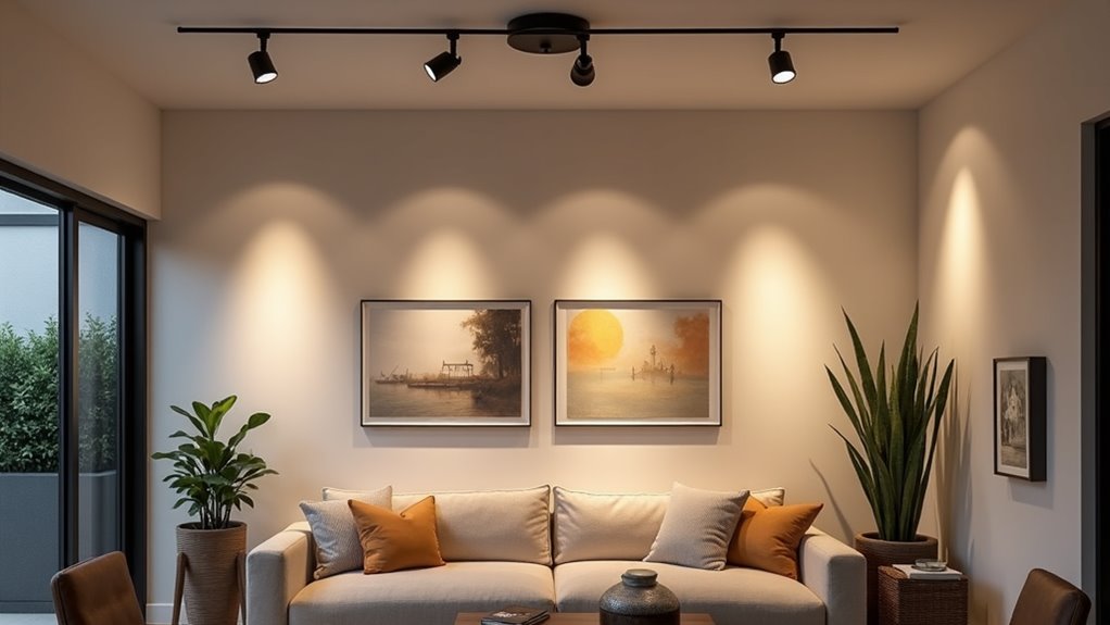 stylish customizable track lighting