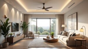 stylish lighting and fans
