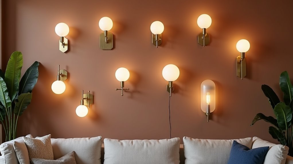 stylish wall sconce selection