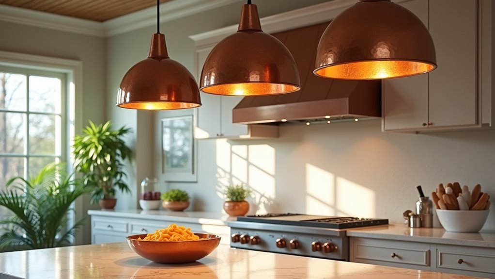 timeless versatile copper pendants