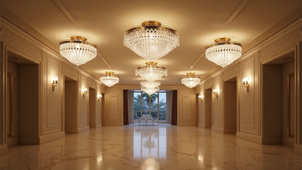 top crystal ceiling lights