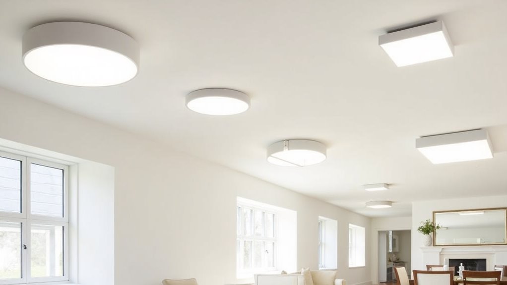top led ceiling lights